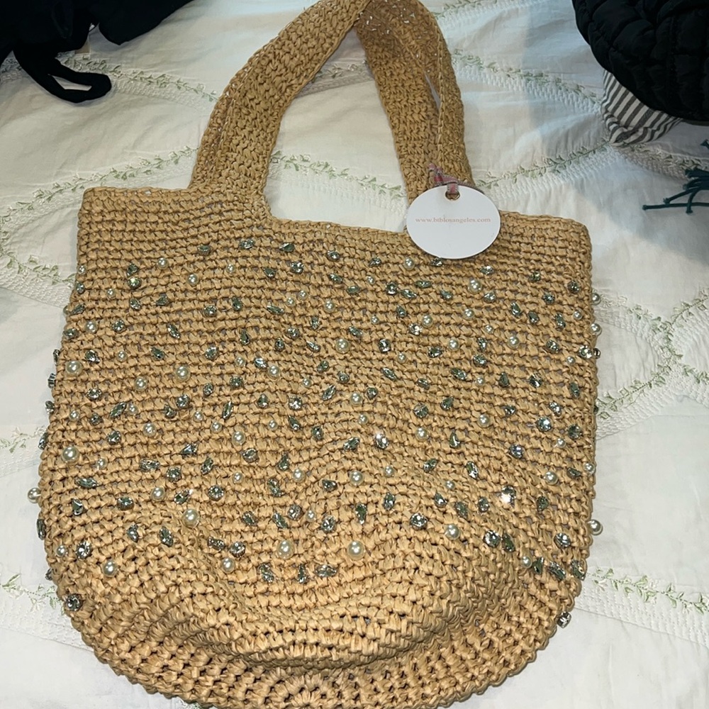 This season’s BTB embellished beach tote